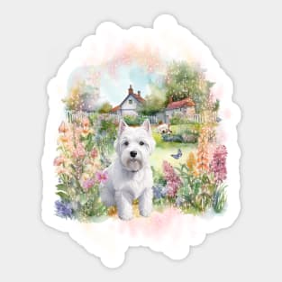 Dog - Westie Sticker